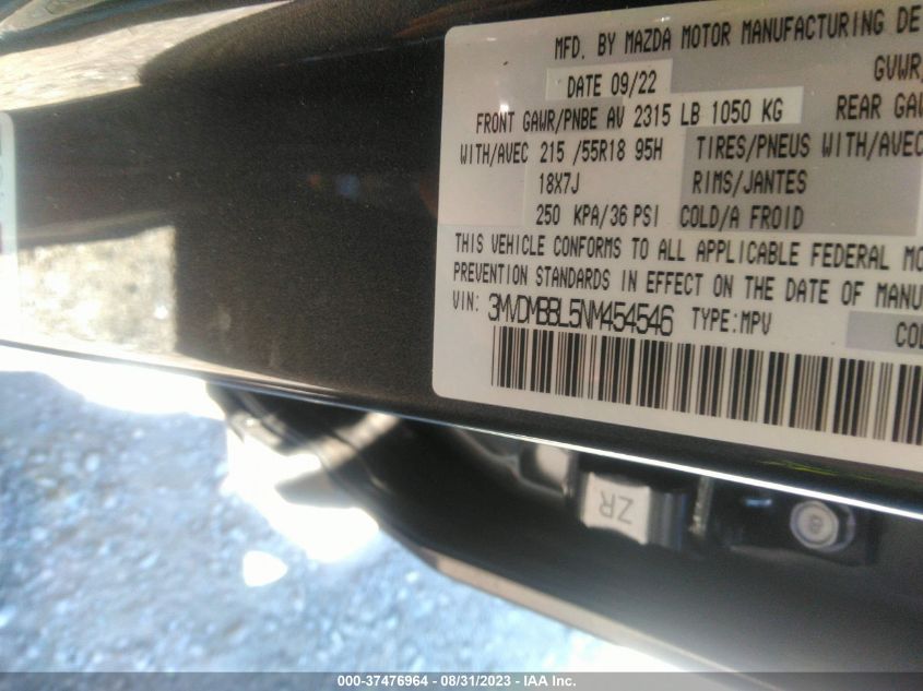 2022 MAZDA CX-30 SELECT - 3MVDMBBL5NM454546