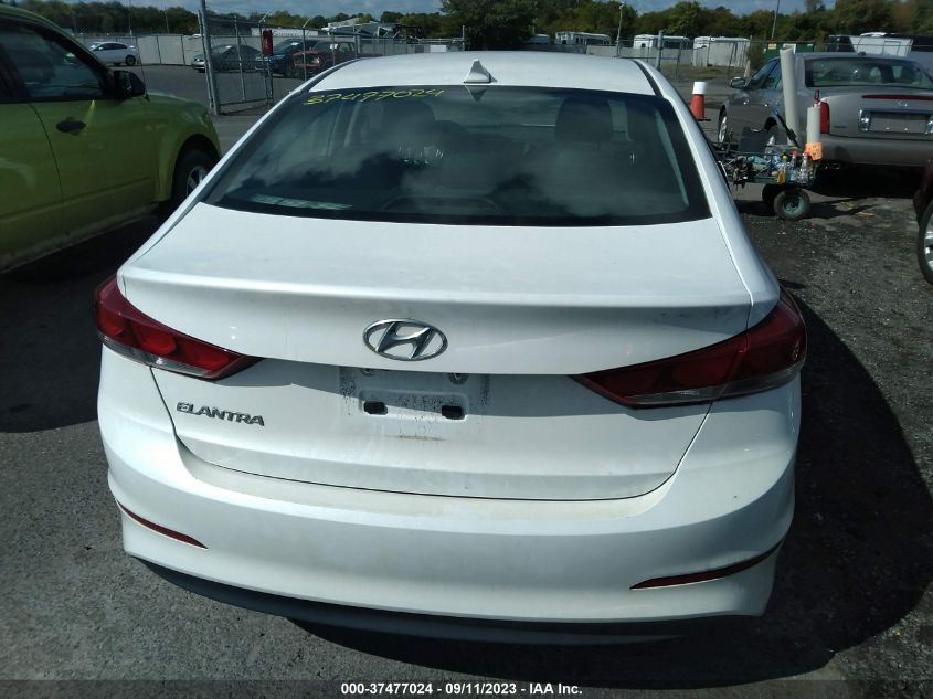 2018 HYUNDAI ELANTRA SEL - 5NPD84LF7JH318090