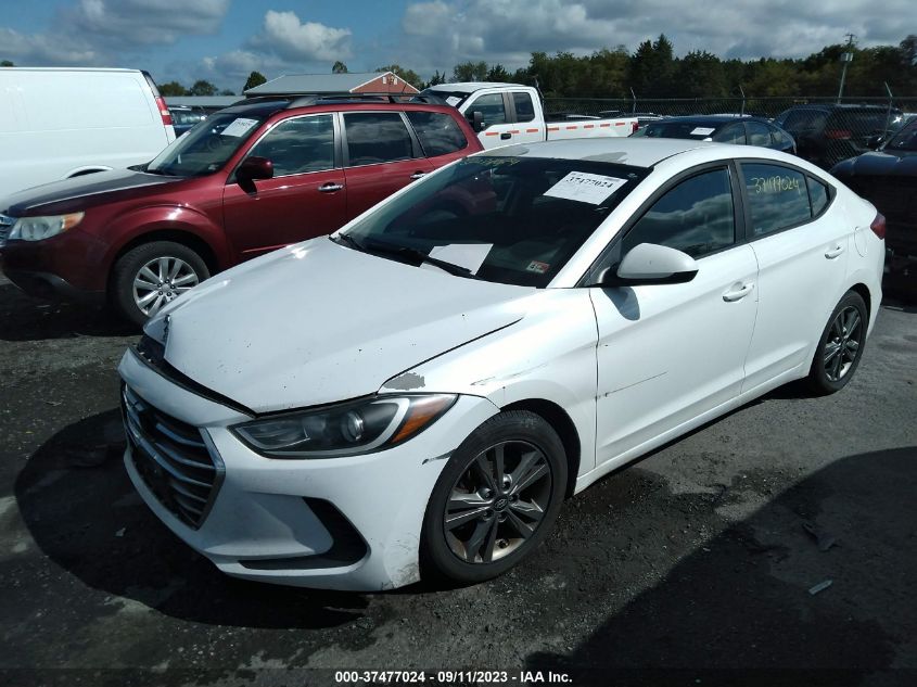 2018 HYUNDAI ELANTRA SEL - 5NPD84LF7JH318090