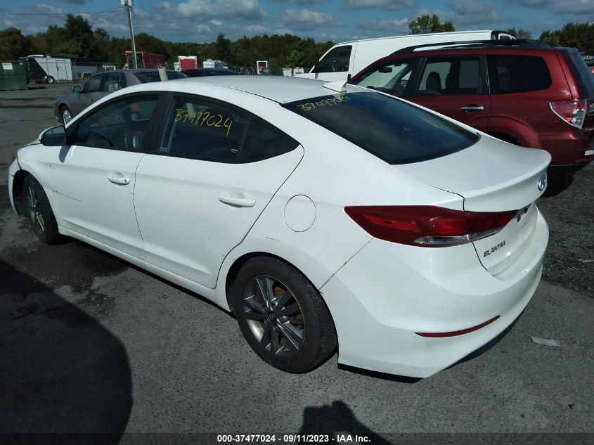 2018 HYUNDAI ELANTRA SEL - 5NPD84LF7JH318090