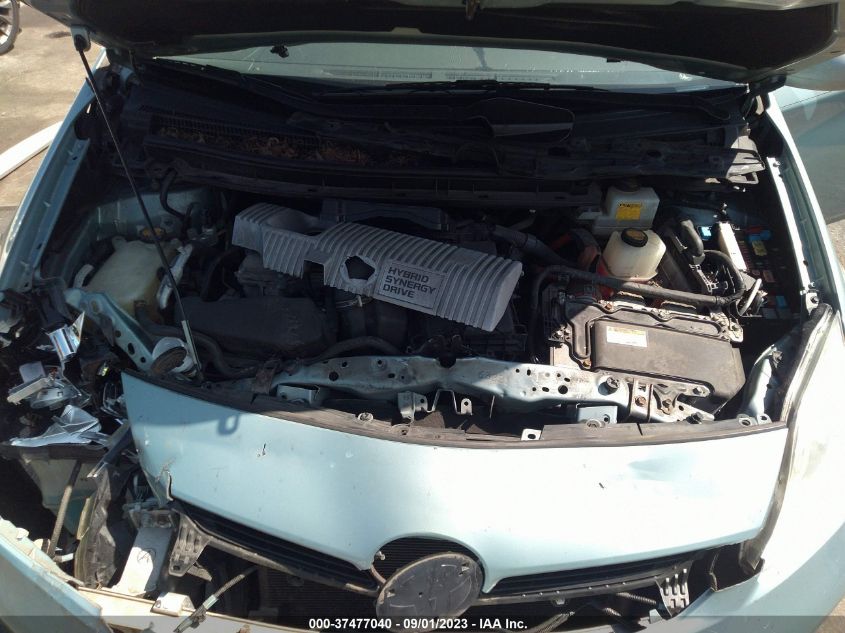 2013 TOYOTA PRIUS ONE/TWO/THREE/FOUR/FIVE - JTDKN3DU0D1631937
