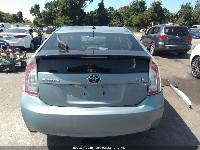 2013 TOYOTA PRIUS ONE/TWO/THREE/FOUR/FIVE - JTDKN3DU0D1631937