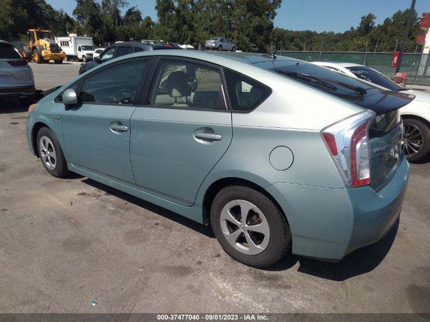 2013 TOYOTA PRIUS ONE/TWO/THREE/FOUR/FIVE - JTDKN3DU0D1631937