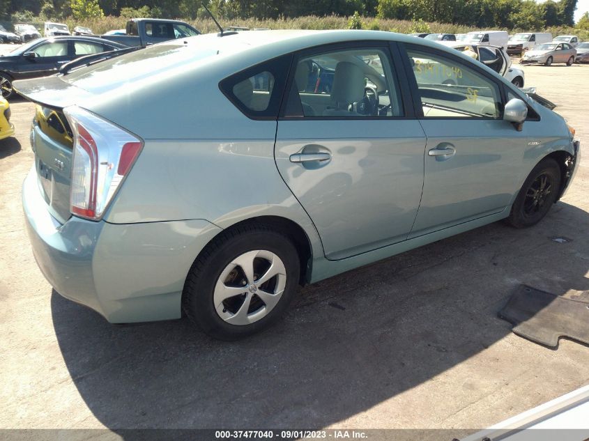 2013 TOYOTA PRIUS ONE/TWO/THREE/FOUR/FIVE - JTDKN3DU0D1631937