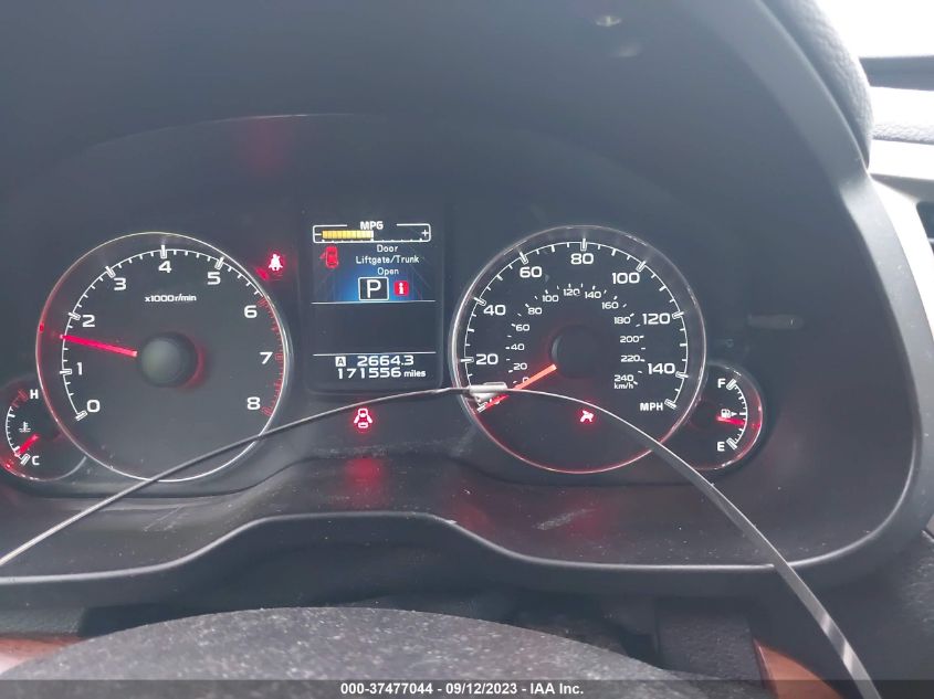 2014 SUBARU OUTBACK 2.5I LIMITED - 4S4BRCKC7E3239084