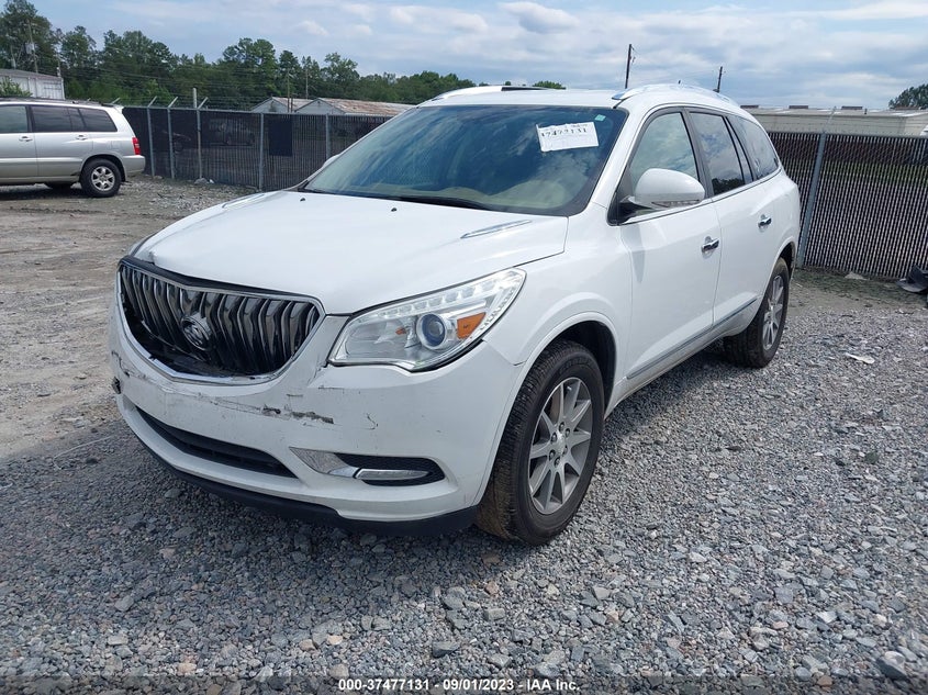 VIN 5GAKRBKDXHJ217296 2017 BUICK ENCLAVE LEATHER