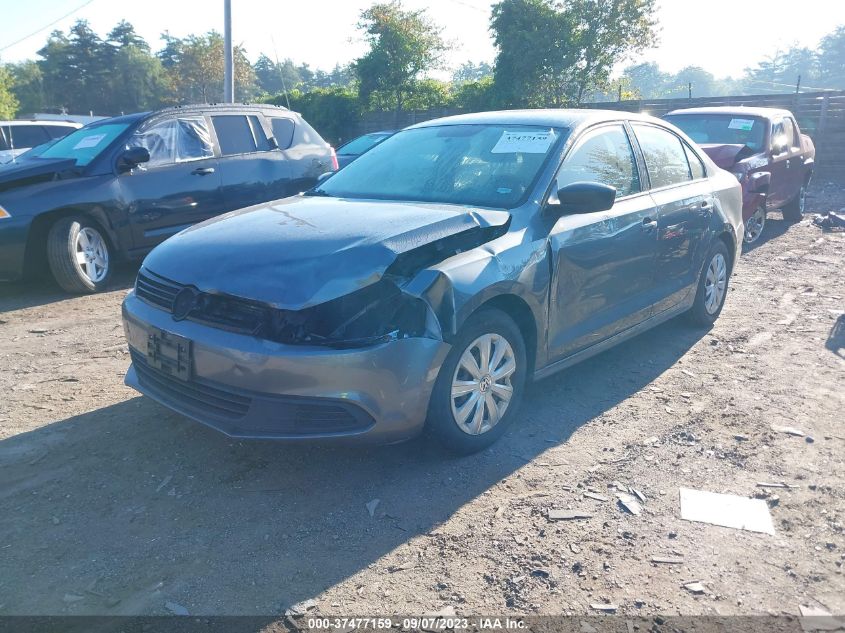 2014 VOLKSWAGEN JETTA SEDAN S - 3VW1K7AJ8EM329822