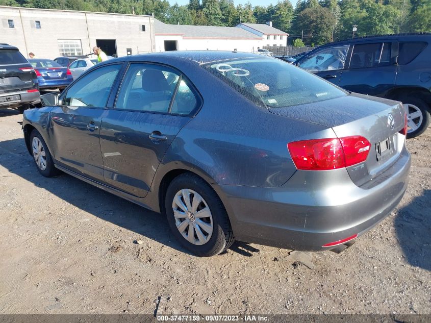 2014 VOLKSWAGEN JETTA SEDAN S - 3VW1K7AJ8EM329822