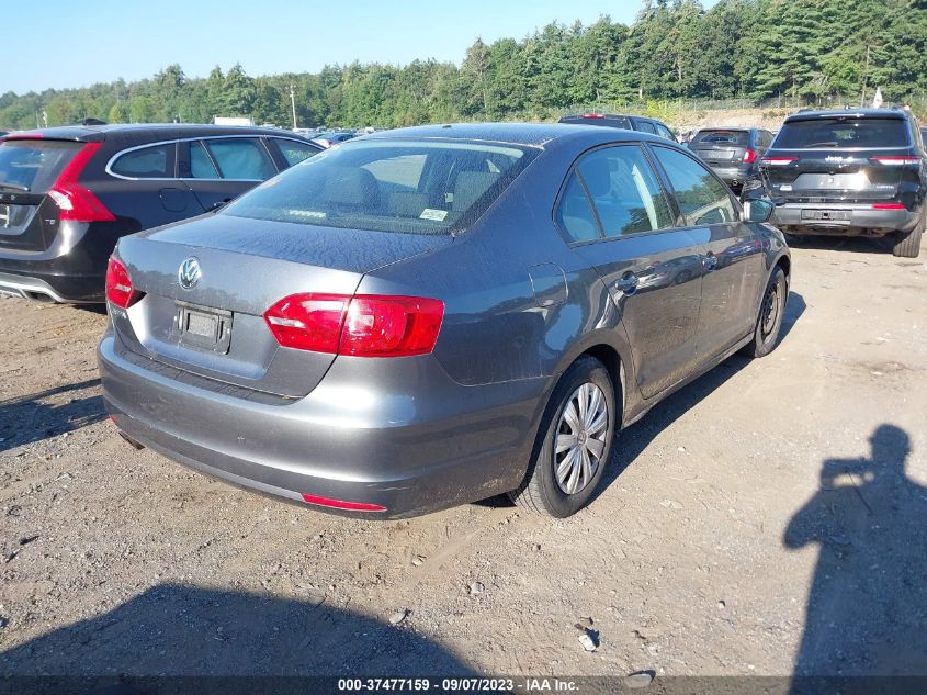 2014 VOLKSWAGEN JETTA SEDAN S - 3VW1K7AJ8EM329822