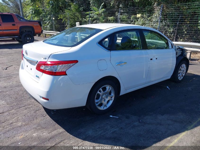 2014 NISSAN SENTRA S/FE+ S/SV/FE+ SV/SR/SL - 3N1AB7AP8EY307371