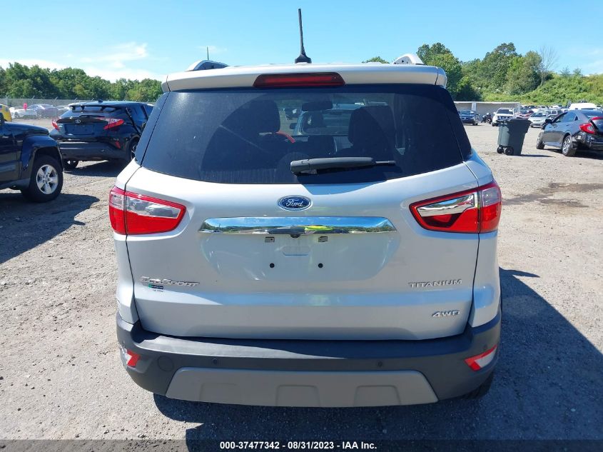 2019 FORD ECOSPORT TITANIUM - MAJ6S3KL1KC297476