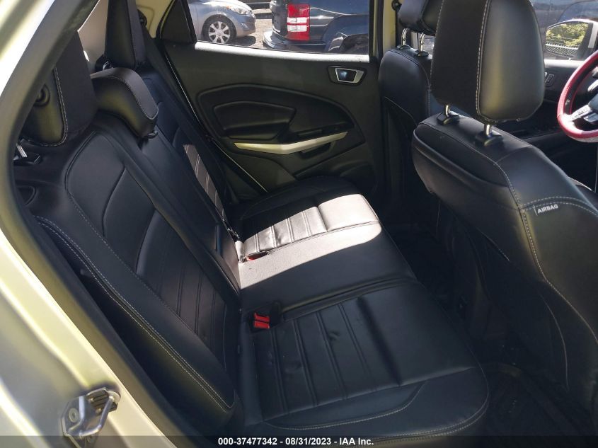 2019 FORD ECOSPORT TITANIUM - MAJ6S3KL1KC297476