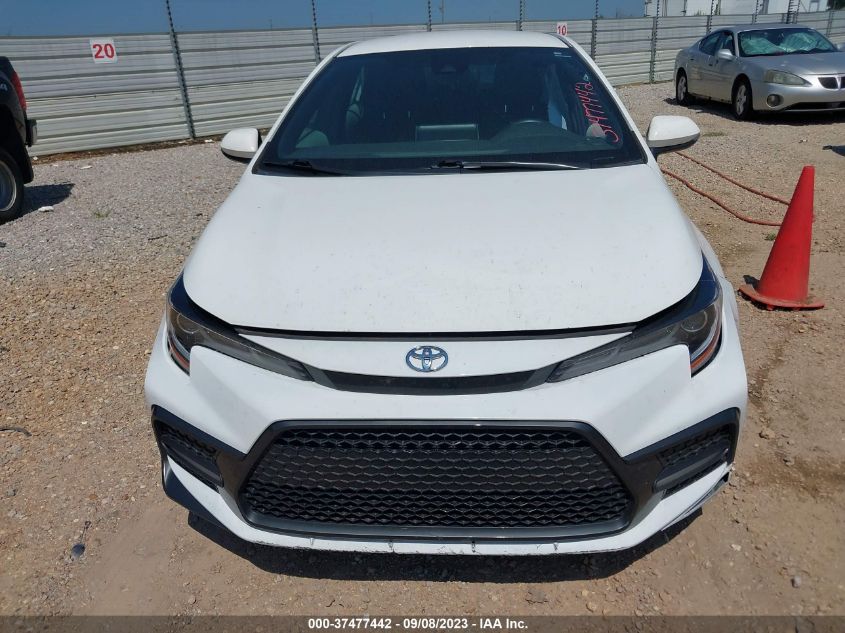 2020 TOYOTA COROLLA SE/NIGHT SHADE - 5YFS4RCE9LP024087