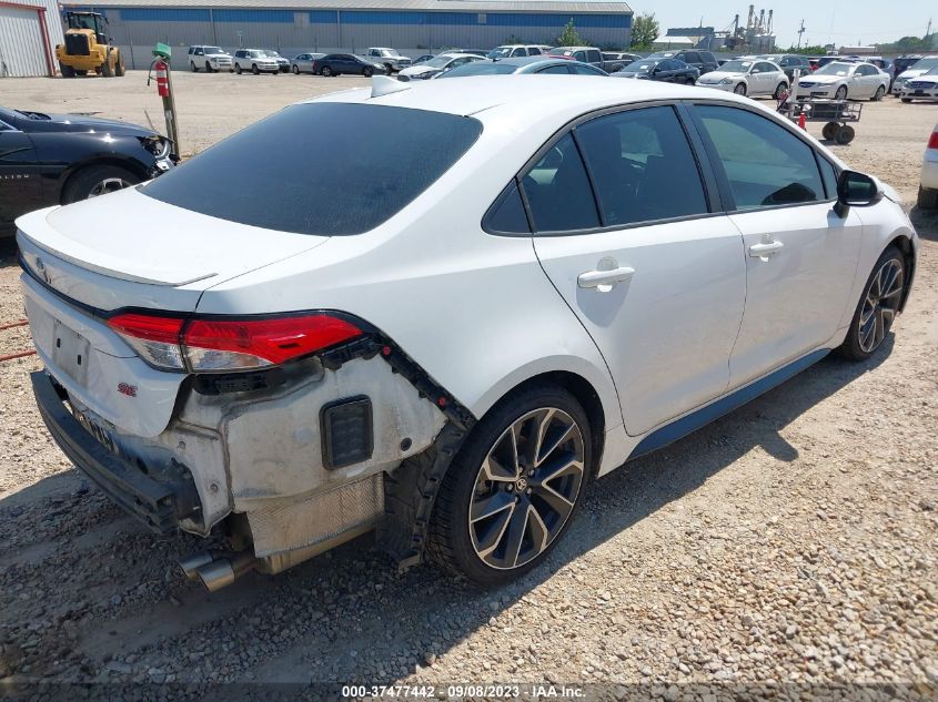 2020 TOYOTA COROLLA SE/NIGHT SHADE - 5YFS4RCE9LP024087