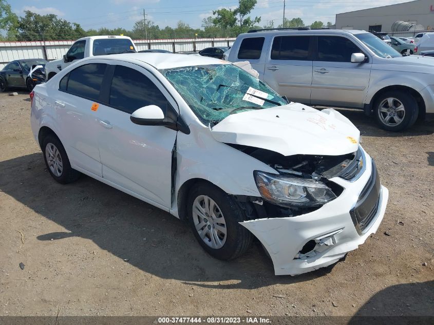 2017 CHEVROLET SONIC LS - 1G1JB5SH3H4143939