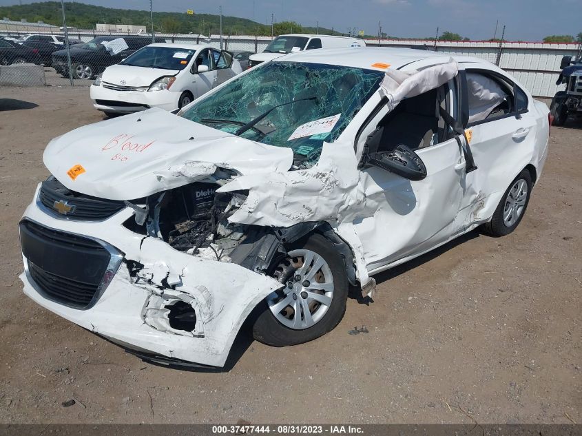 2017 CHEVROLET SONIC LS - 1G1JB5SH3H4143939