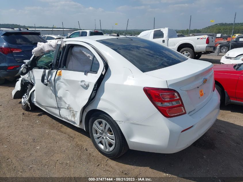 2017 CHEVROLET SONIC LS - 1G1JB5SH3H4143939