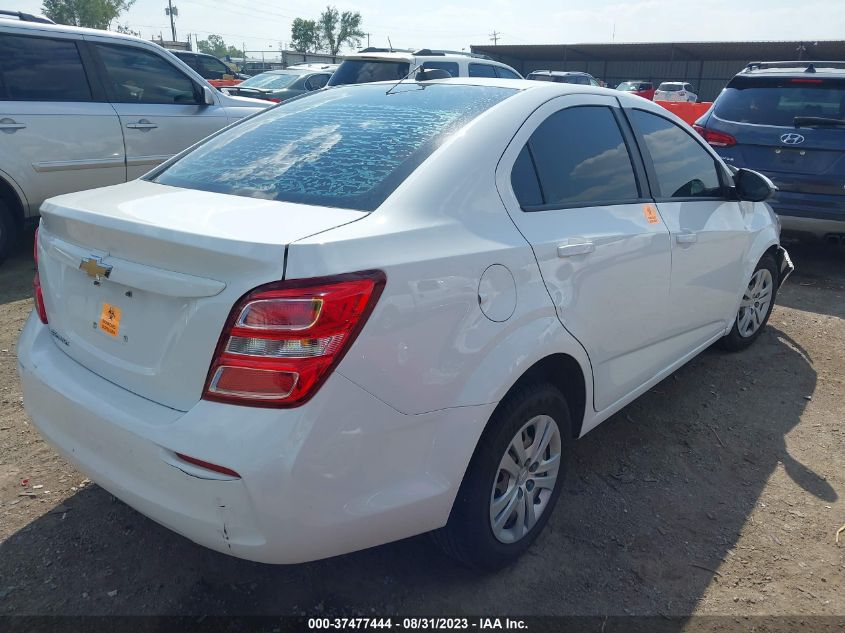 2017 CHEVROLET SONIC LS - 1G1JB5SH3H4143939
