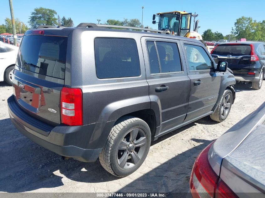 2014 JEEP PATRIOT LATITUDE - 1C4NJPFA5ED928043