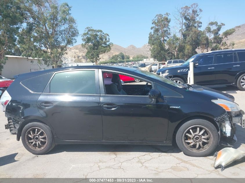 2014 TOYOTA PRIUS V TWO/THREE/FIVE - JTDZN3EU4EJ010490