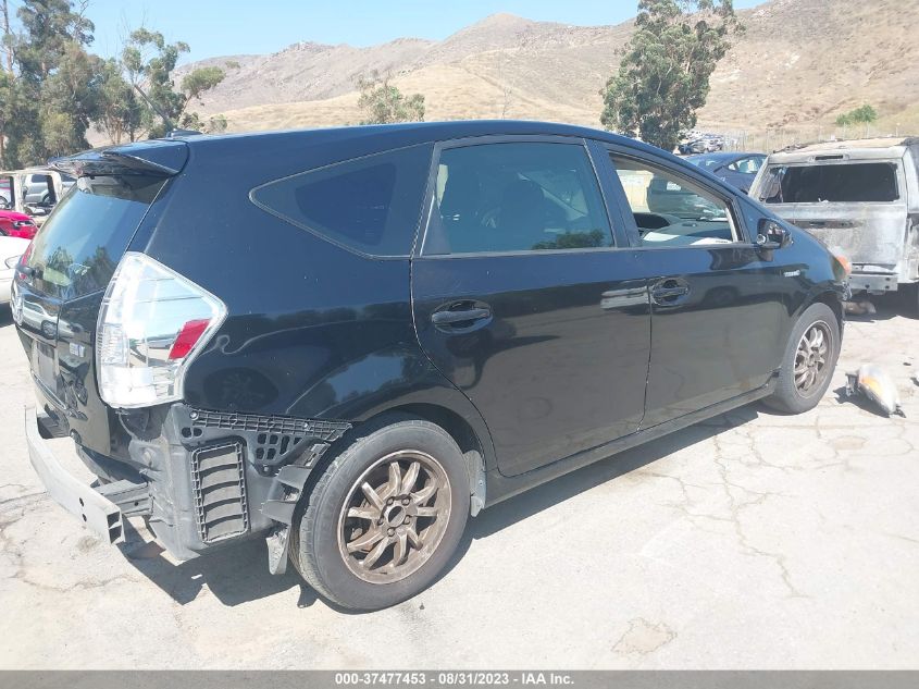 2014 TOYOTA PRIUS V TWO/THREE/FIVE - JTDZN3EU4EJ010490