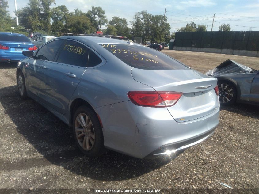 2015 CHRYSLER 200 LIMITED - 1C3CCCABXFN658429