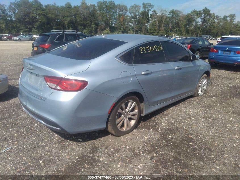 2015 CHRYSLER 200 LIMITED - 1C3CCCABXFN658429