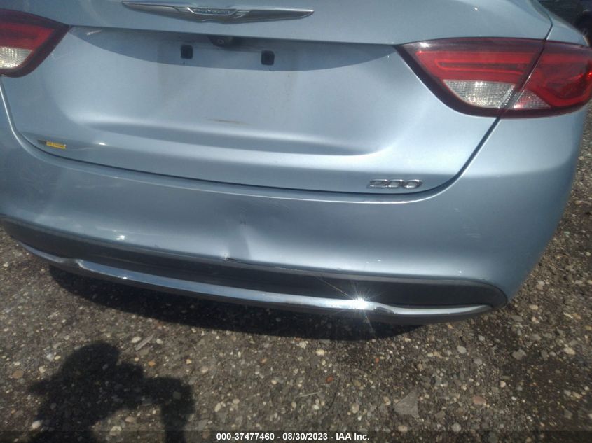 2015 CHRYSLER 200 LIMITED - 1C3CCCABXFN658429