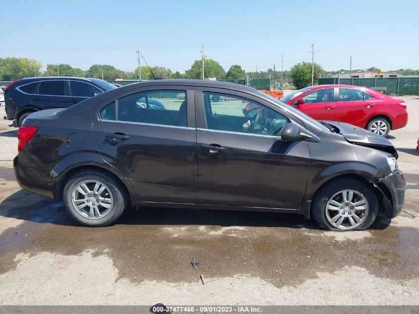 2013 CHEVROLET SONIC LT - 1G1JC5SB1D4208743
