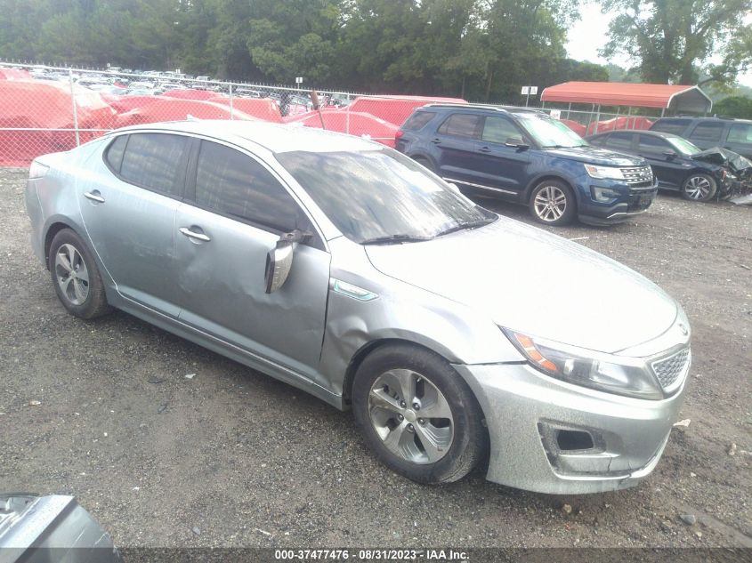 2014 KIA OPTIMA HYBRID LX - KNAGM4AD0E5071251