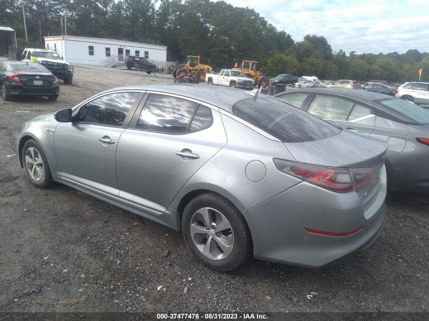 2014 KIA OPTIMA HYBRID LX - KNAGM4AD0E5071251