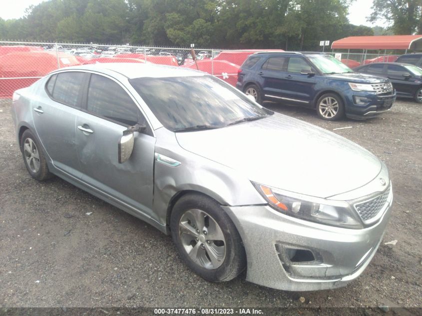 2014 KIA OPTIMA HYBRID LX - KNAGM4AD0E5071251