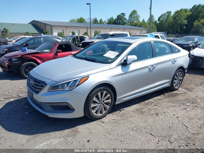 VIN 5NPE34AF5HH570145 2017 HYUNDAI SONATA SPORT