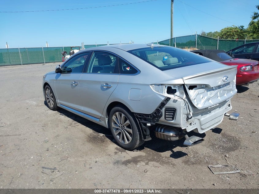 VIN 5NPE34AF5HH570145 2017 HYUNDAI SONATA SPORT