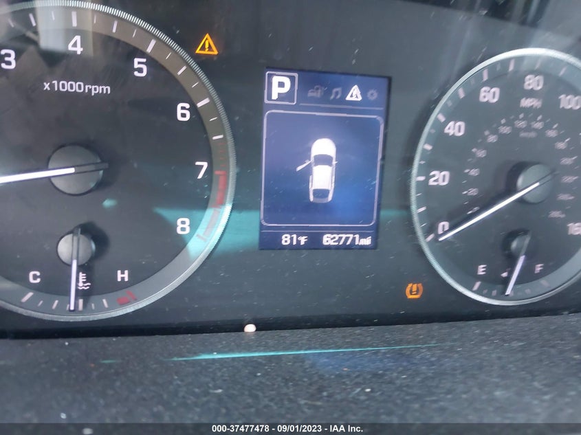 VIN 5NPE34AF5HH570145 2017 HYUNDAI SONATA SPORT