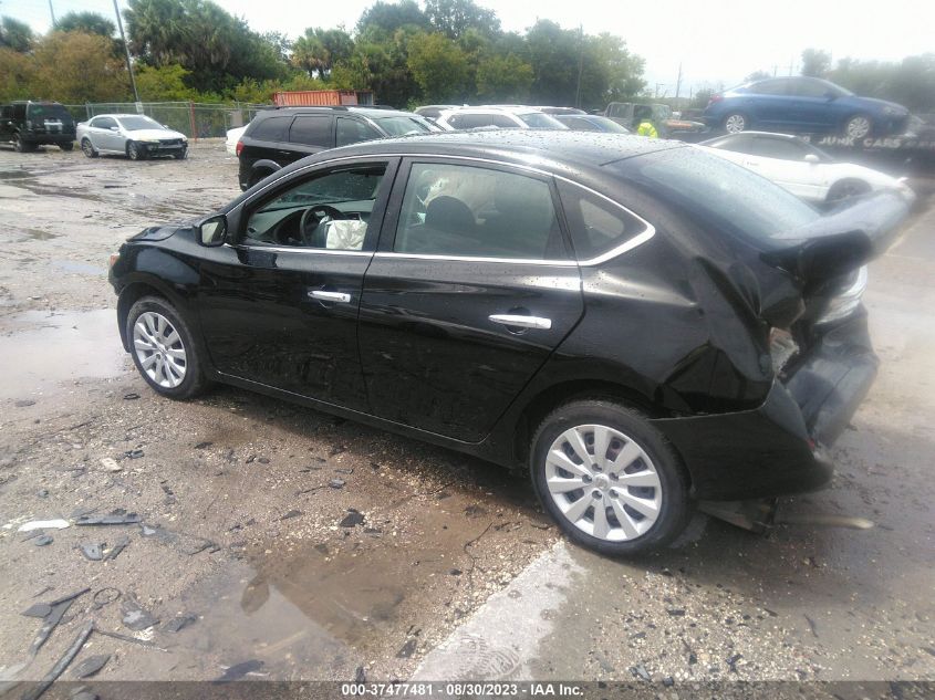 2016 NISSAN SENTRA S - 3N1AB7AP9GY234143