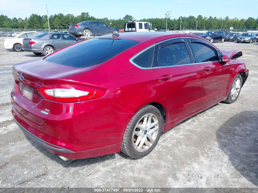 2016 FORD FUSION SE - 1FA6P0HD1G5129722