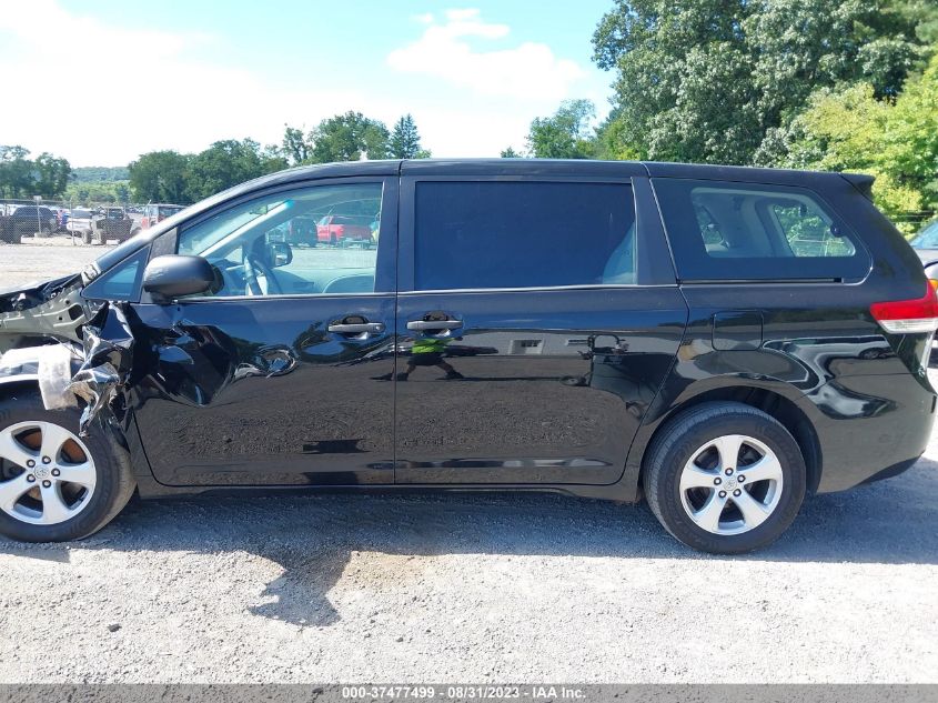 5TDZK3DC4ES509777 2014 TOYOTA SIENNA, photo no. 14