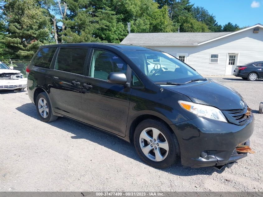 5TDZK3DC4ES509777 2014 TOYOTA SIENNA, photo no. 1