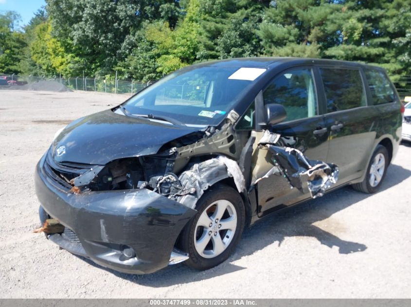 5TDZK3DC4ES509777 2014 TOYOTA SIENNA, photo no. 6