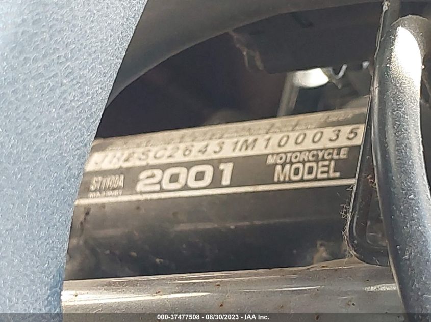 2001 HONDA ST1100 A JH2SC26431M100035
