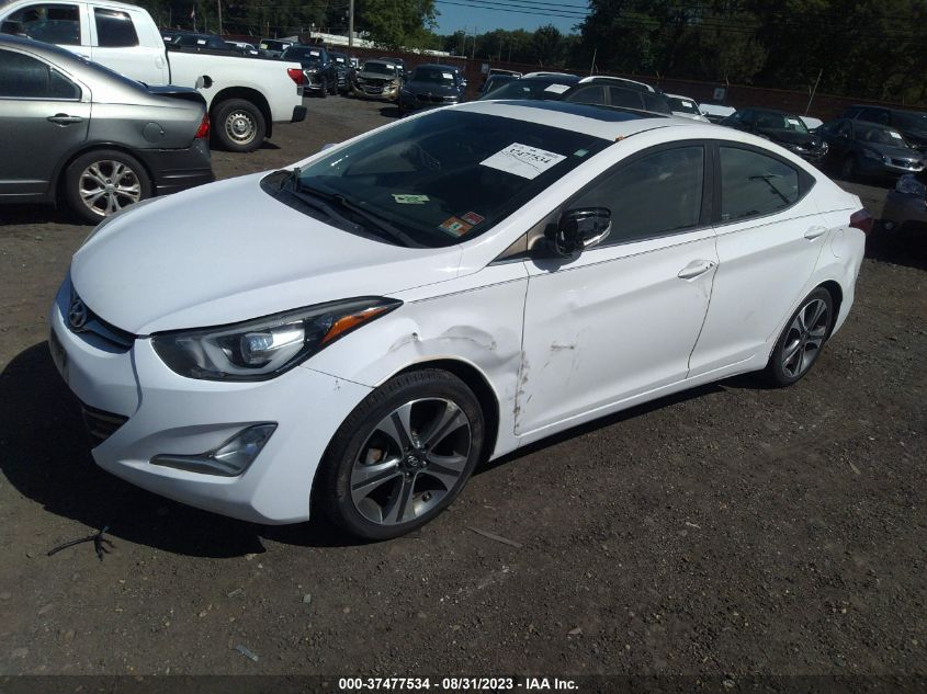 2015 HYUNDAI ELANTRA SPORT - KMHDH4AH8FU454273