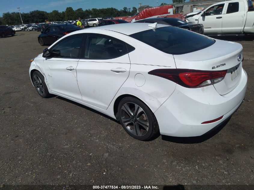 2015 HYUNDAI ELANTRA SPORT - KMHDH4AH8FU454273