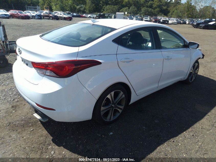 2015 HYUNDAI ELANTRA SPORT - KMHDH4AH8FU454273