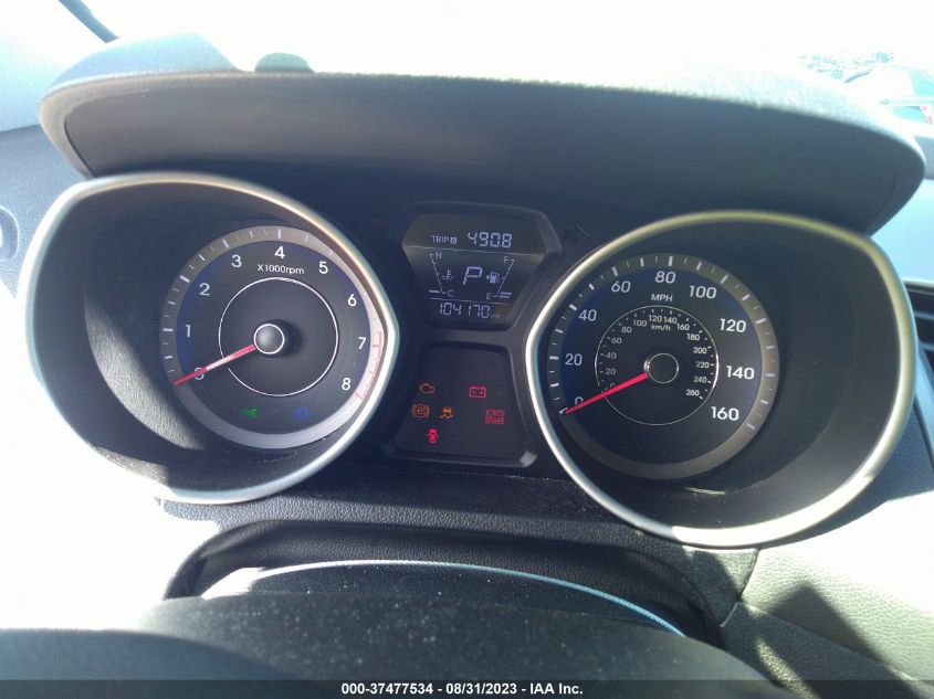 2015 HYUNDAI ELANTRA SPORT - KMHDH4AH8FU454273