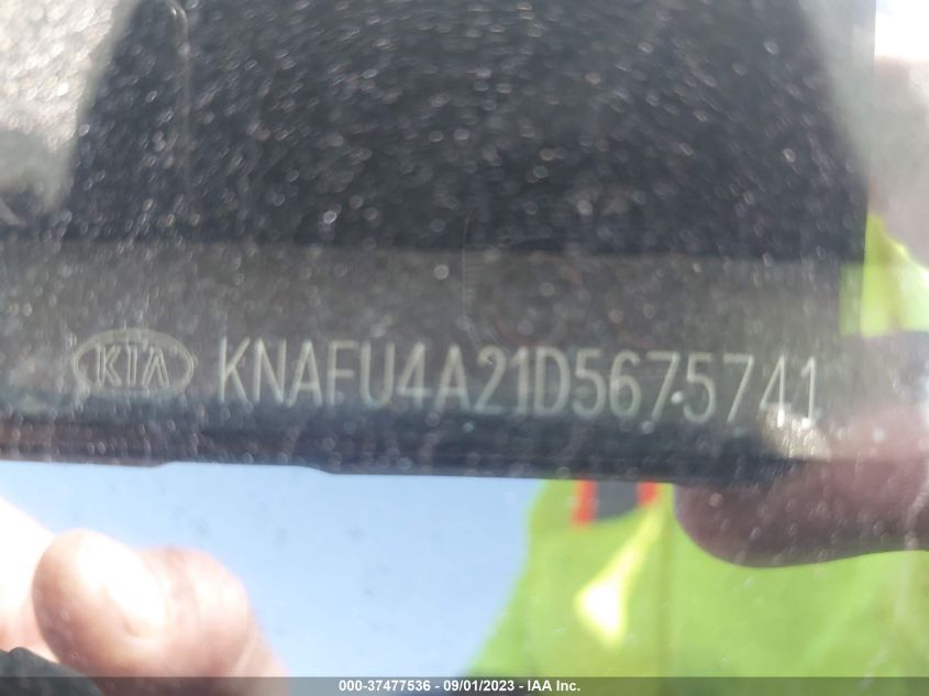 2013 KIA FORTE EX - KNAFU4A21D5675741