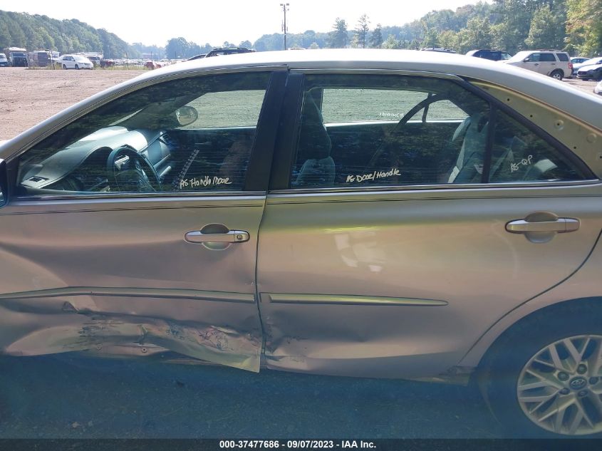 2017 TOYOTA CAMRY XLE/SE/LE/XSE - 4T1BF1FK2HU381324