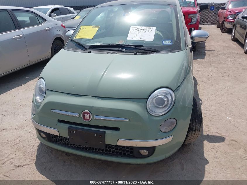 2013 FIAT 500 LOUNGE - 003C3CFFCR7DT5159