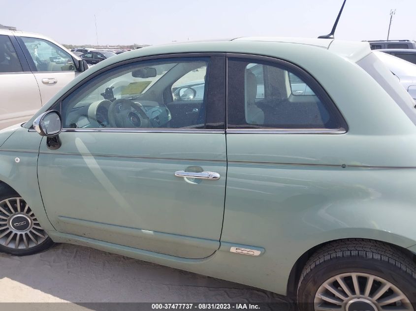 2013 FIAT 500 LOUNGE - 003C3CFFCR7DT5159