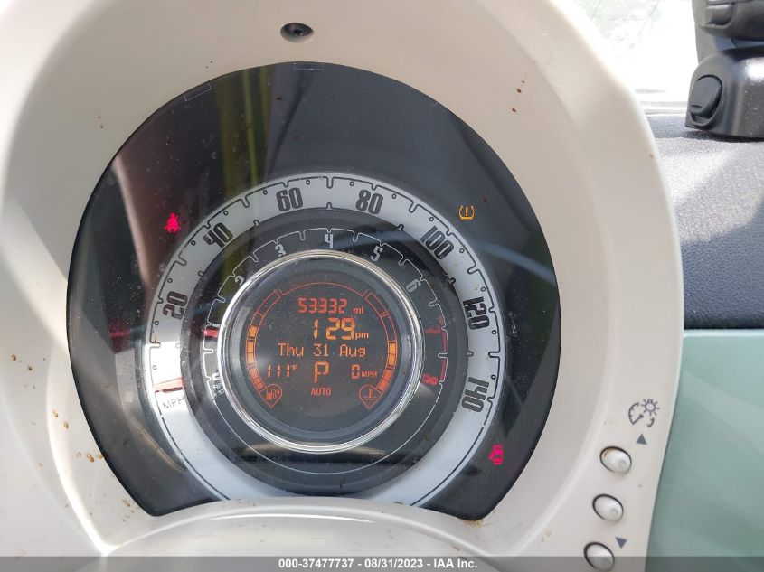2013 FIAT 500 LOUNGE - 003C3CFFCR7DT5159
